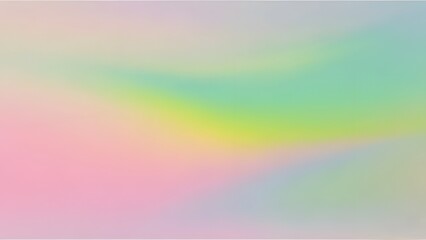 Blurred Pastel Hues - Modern Color Spectrum Art