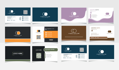 Business card design bundle , pro business card design , ready to print , minimalist business cards