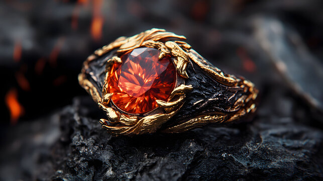 Fiery Dragon Ring: A Masterpiece of Jewelry Design