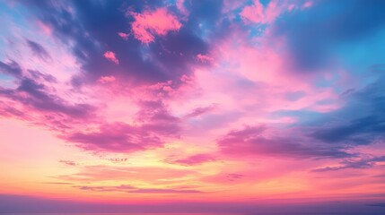 Fototapeta premium Sky transition nature photography serene environment aerial view high fidelity concept