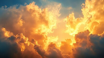 Soft white clouds reflecting high fidelity nature image sky viewpoint tranquil concept