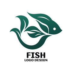 Fish Vector Logo Design
