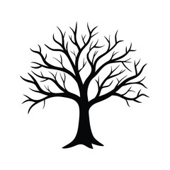 Obraz premium tree silhouette art 