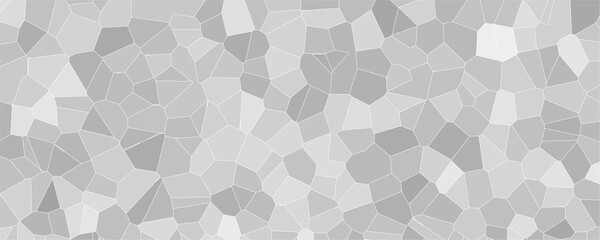 Dynamic Structural Pattern with Fractured Abstract Grid Elements

