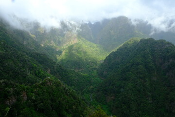 Fototapeta premium morning in the mountains