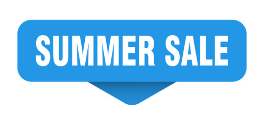 summer sale sticker. summer sale sign on transparent background