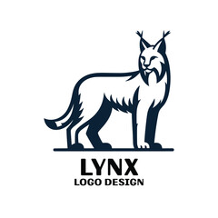 Fototapeta premium Lynx Vector Logo Design
