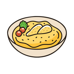 hummus vector art, hummus icon, food vector illustration
