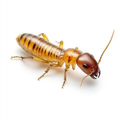 Photo of Nasutitermes Termite isolated on white background