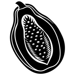 hand drawn vector illustration of an apple