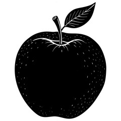 vector illustration of an apple