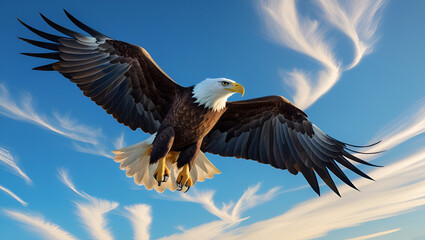 Obraz premium american bald eagle