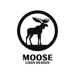 Moose Vector Logo Design