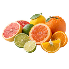 Zesty Citrus Colorful Fruit Fiesta