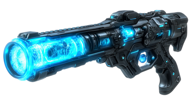 Futuristic Energy Weapon Sci Fi Blaster Gun