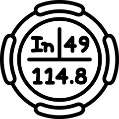 Indium Icon