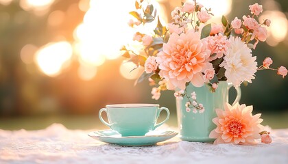 Floral Arrangement Sunset