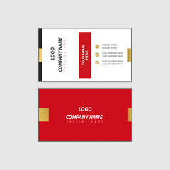 Professional Corporate Business Card Layout