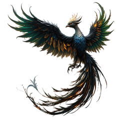 Obraz premium Phoenix of the Flame