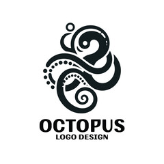 Octopus Vector Logo Design © T-Vectors