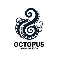 Octopus Vector Logo Design