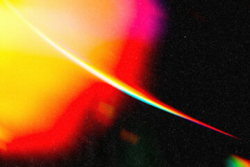 Noisy Light Leak Overlay