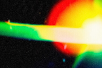 Noisy Light Leak Overlay