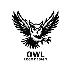 Owl Vector Logo Design