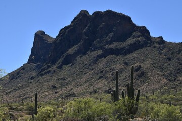 Picacho Peak in central Arizona
