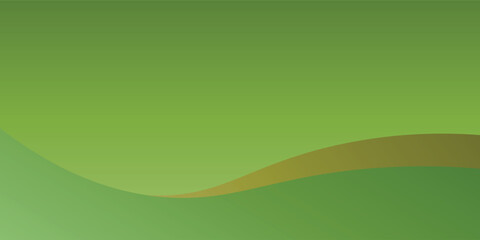 Vector brown line background curve element with green space for text and message design, overlapping layers, vector