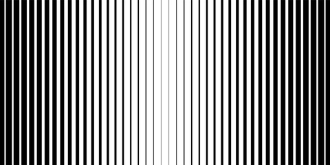 Obraz premium abstract black big to small line pattern eps 10