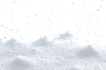 snow on the transparent backgrounds