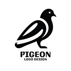 Pigeon Vector Logo Design