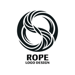 Rope Vector Logo Design
