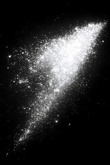 Galaxy with cosmic dust, space, and stars.