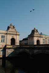 Fototapeta premium Marmorbroen bridge, Copenhagen, Denmark. 