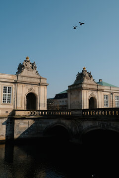 Marmorbroen bridge, Copenhagen, Denmark. 