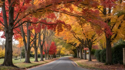 Obraz premium autumn in the park