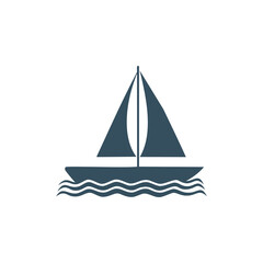 sailing ship vector illustration