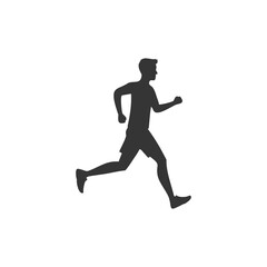 running man silhouette