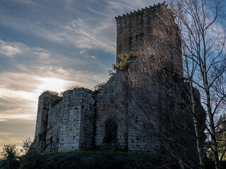 Castillo de Andrade, de Noguerosa. Pontedeume. Castillo medieval.
Andrade Castle, Noguerosa. Pontedeume. Medieval castle.
