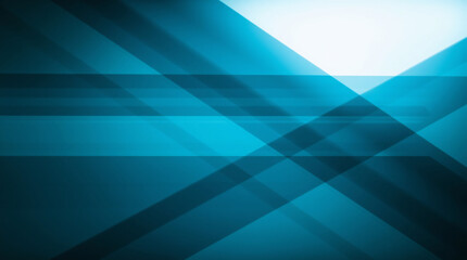 Obraz premium Minimalist abstract background with intersecting blue and white gradient lines.