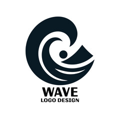 Wave Vector Logo Design