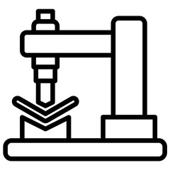 Obraz premium Bending Icon