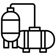 Obraz premium Tank Icon