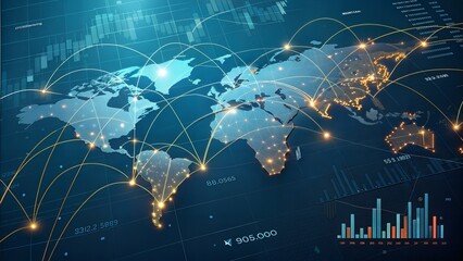 he Global Financial Web: Interconnected Markets and Economic Power