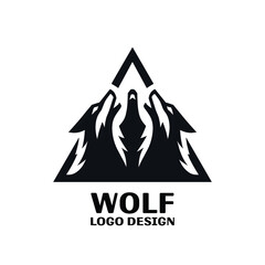 Fototapeta premium Wolf Vector Logo Design