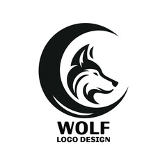 Wolf Vector Logo Design