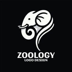 Zoology Vector Logo Design