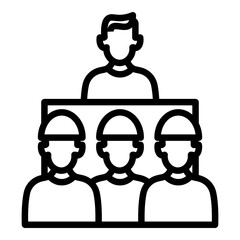 training vector icon